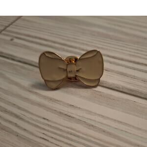 Cute Cartoon Yellow Bow Enamel Pin